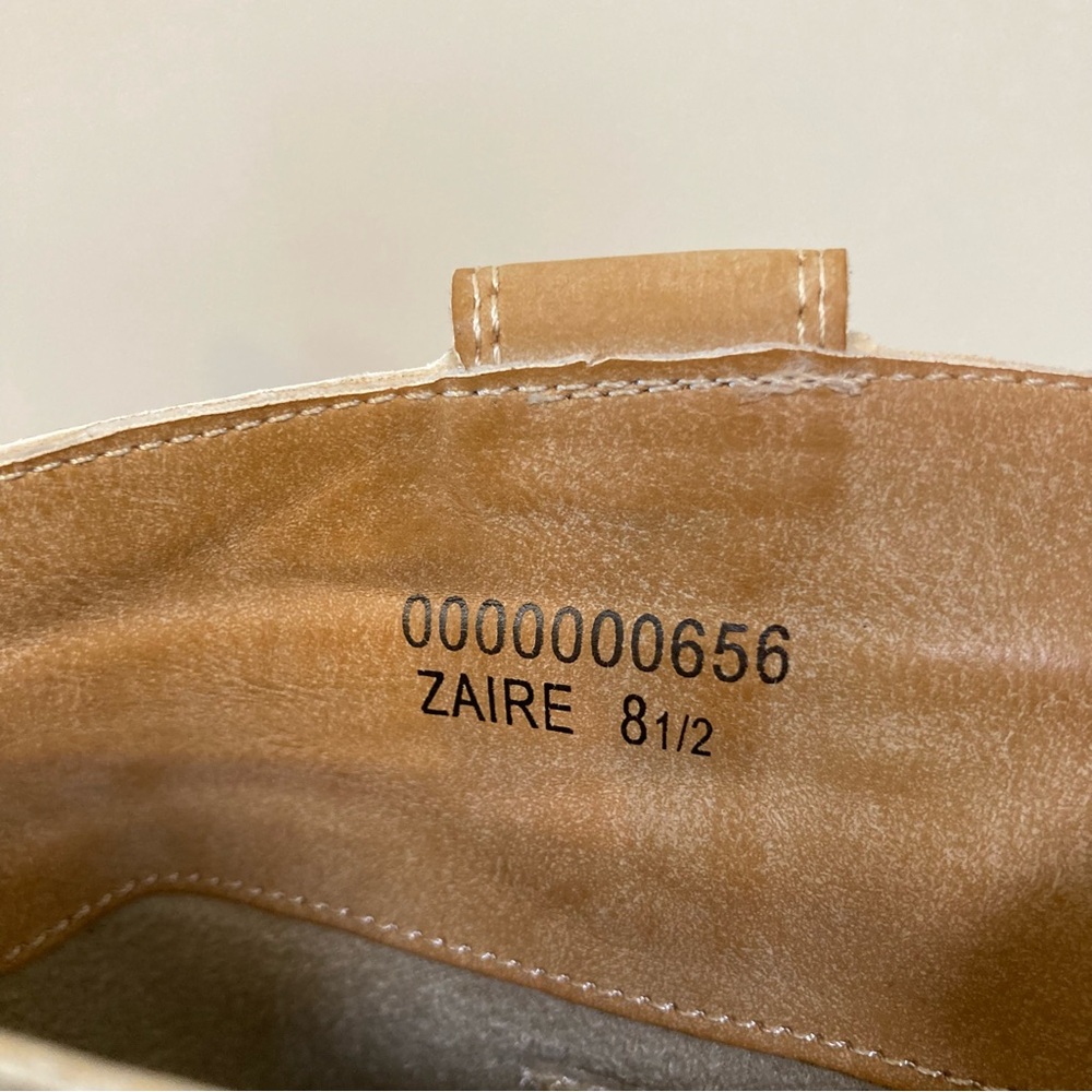 Shushop Camel Embroidered Heeled Boots - image 8